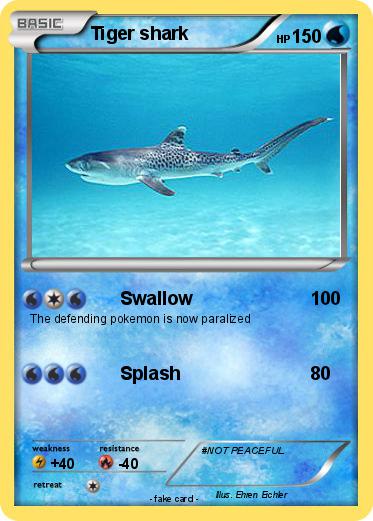 Pokemon Tiger shark