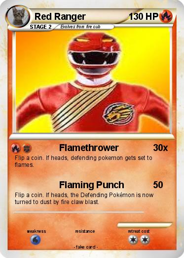 Pokemon Red Ranger