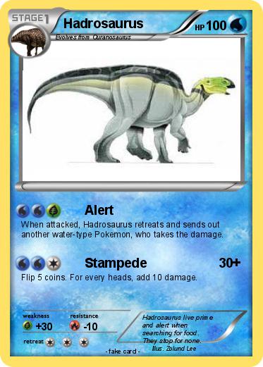 Pokemon Hadrosaurus