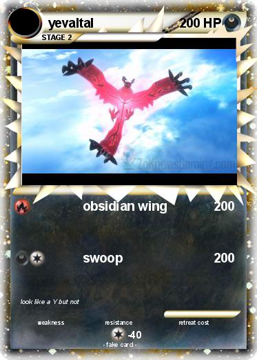 Pokemon yevaltal