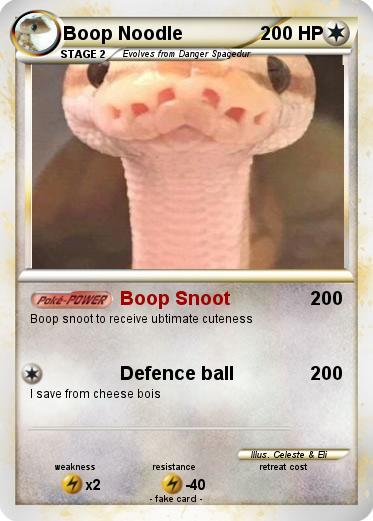 Pokemon Boop Noodle
