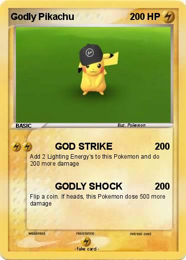 Pokemon Godly Pikachu
