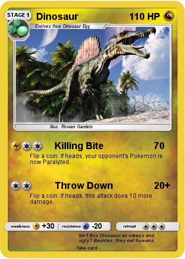 Pokemon Dinosaur