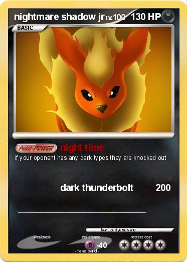 Pokemon nightmare shadow jr