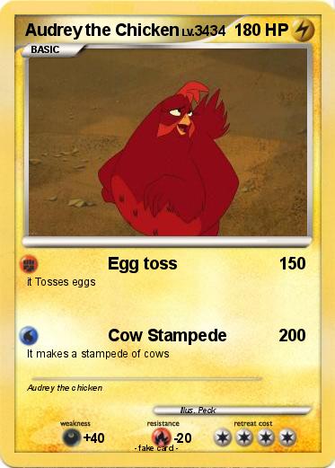 Pokemon Audrey the Chicken