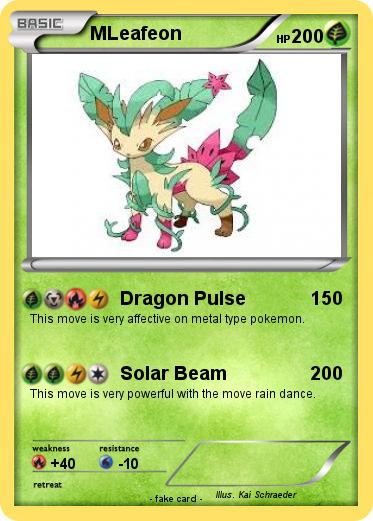 Pokemon MLeafeon