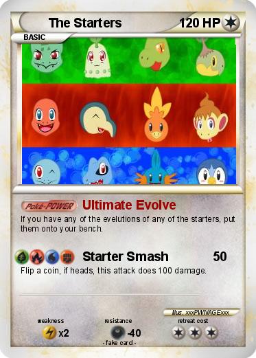 Pokemon The Starters