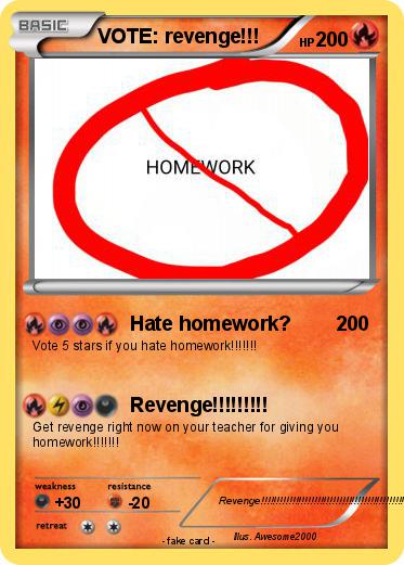 Pokemon VOTE: revenge!!!