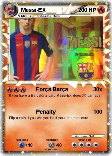 Pokemon Messi-EX