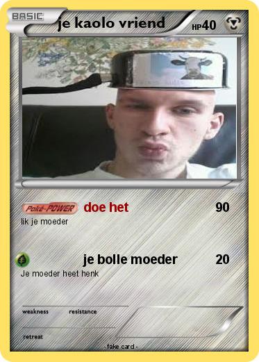 Pokemon je kaolo vriend