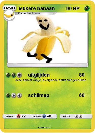 Pokemon lekkere banaan