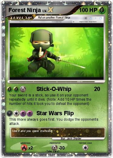 Pokemon Forest Ninja