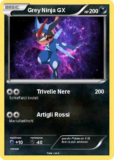 Pokemon Grey Ninja GX