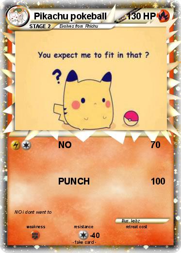 Pokemon Pikachu pokeball