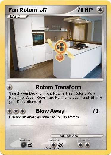 Pokemon Fan Rotom