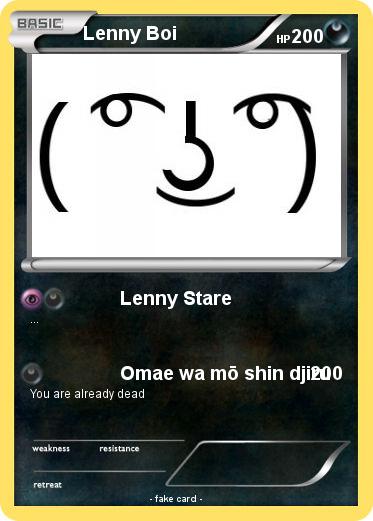 Pokemon Lenny Boi