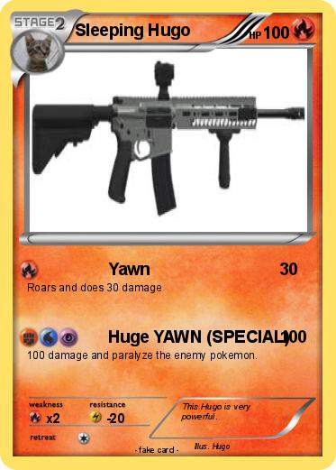 Pokemon Sleeping Hugo