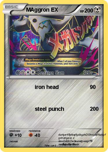 Pokemon MAggron EX