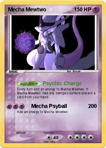 Pokemon Mecha Mewtwo