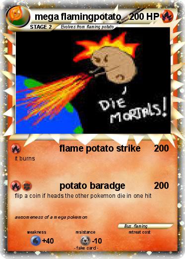 Pokemon mega flamingpotato
