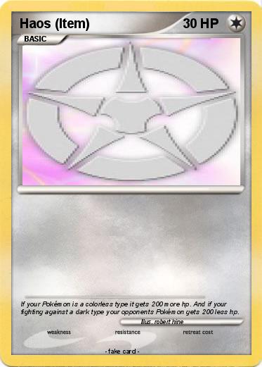 Pokemon Haos (Item)
