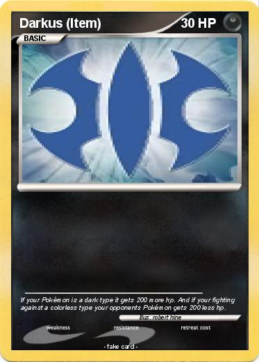 Pokemon Darkus (Item)
