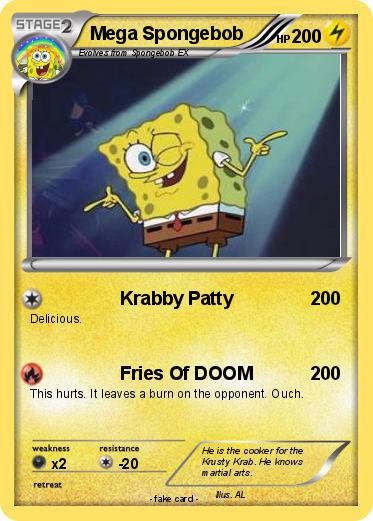 Pokemon Mega Spongebob