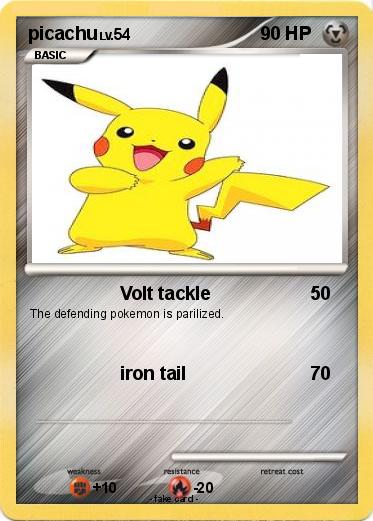 Pokemon picachu