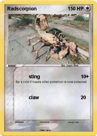 Pokemon Radscorpion