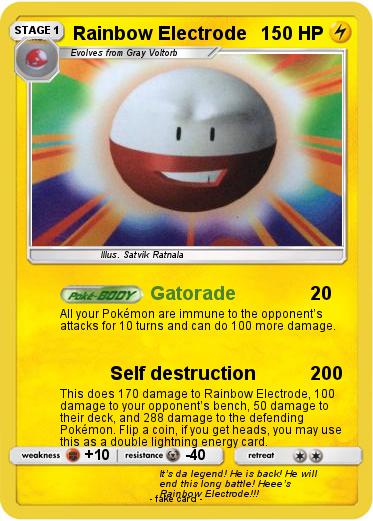 Pokemon Rainbow Electrode