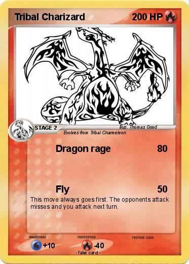 Pokemon Tribal Charizard