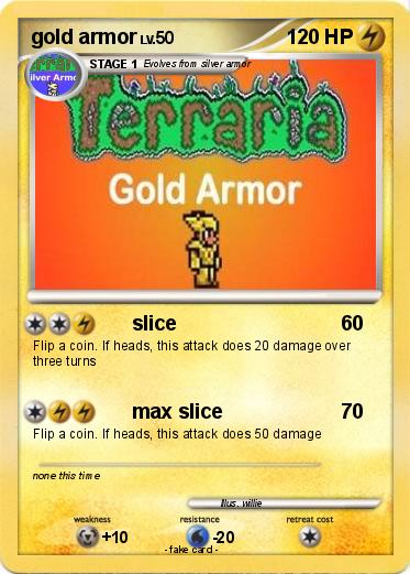 Pokemon gold armor