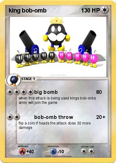 Pokemon king bob-omb