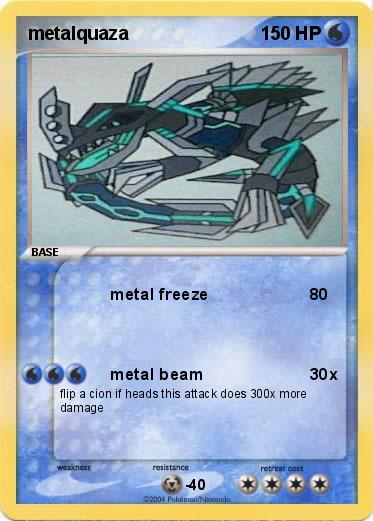 Pokemon metalquaza 