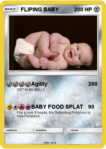 Pokemon FLIPING BABY