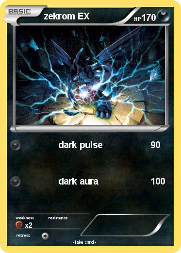 Pokemon zekrom EX
