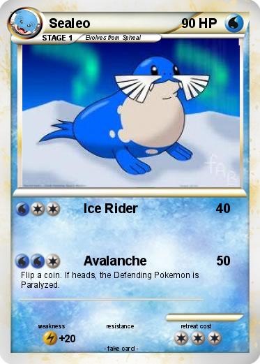 Pokemon Sealeo