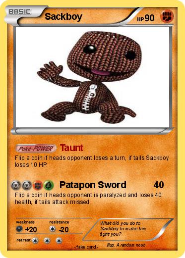Pokemon Sackboy