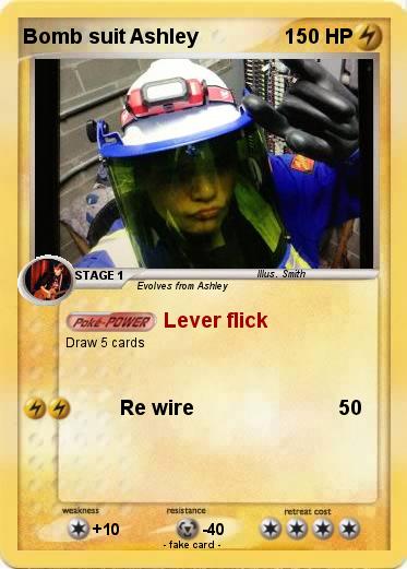 Pokemon Bomb suit Ashley