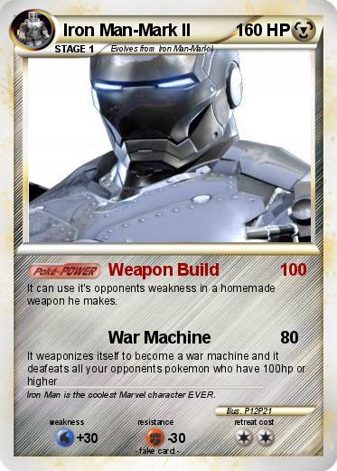 Pokemon Iron Man-Mark II