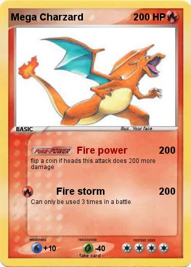 Pokemon Mega Charzard