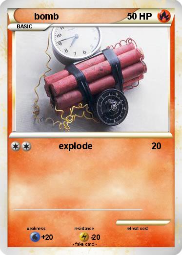 Pokemon bomb