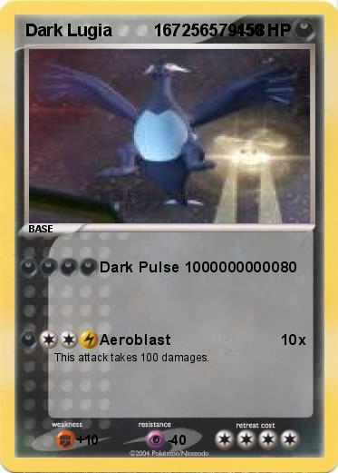 Pokemon Dark Lugia         167256579458