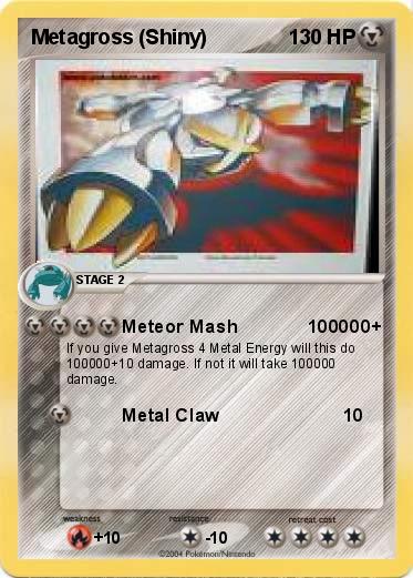 Pokemon Metagross (Shiny)