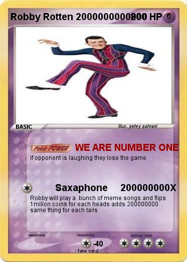 Pokemon Robby Rotten 2000000000000