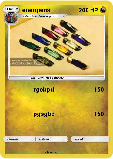 Pokemon energems
