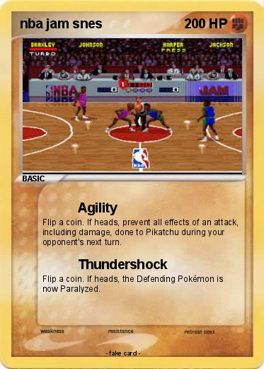 Pokemon nba jam snes