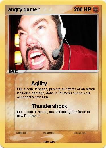 Pokemon angry gamer