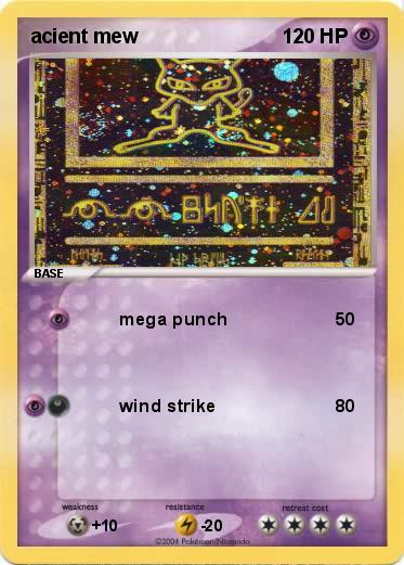 Pokemon acient mew