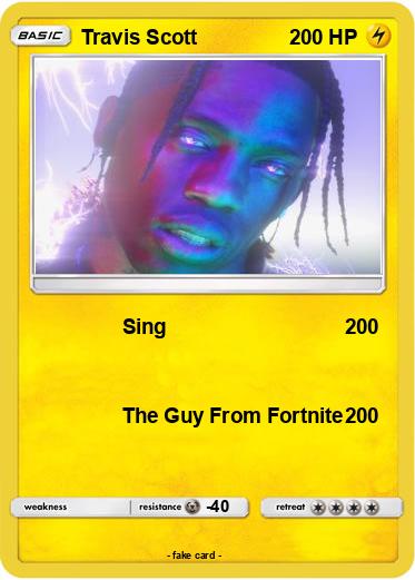 Pokemon Travis Scott